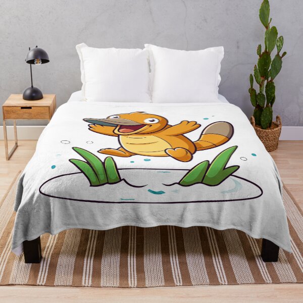Item preview, Whimsical Platypus Frolicking in a Pond designed and sold by iwcus.