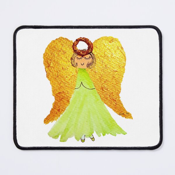 Item preview, Christmas Angel in Green designed and sold by FancifulsBySue.
