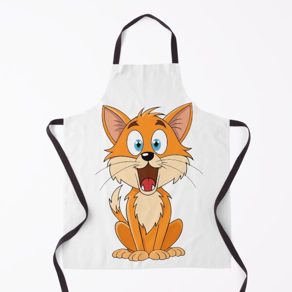 Item preview, Frightened Cat with Raised Fur Cartoon Artwork designed and sold by iwcus.