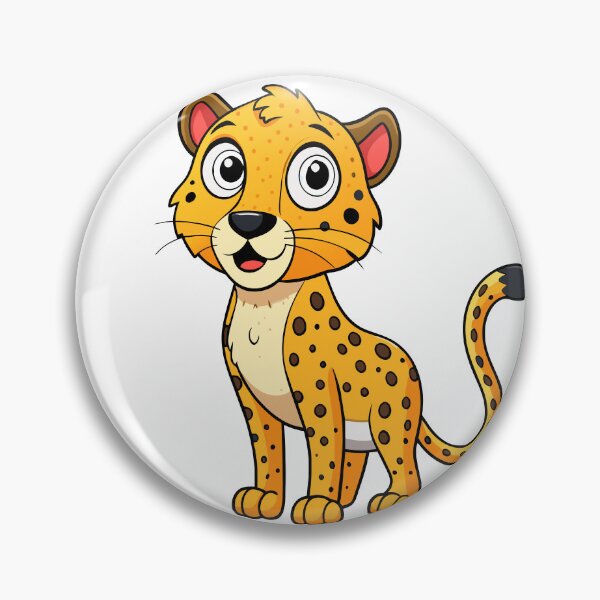 Item preview, Frightened Cheetah with Raised Spots designed and sold by iwcus.