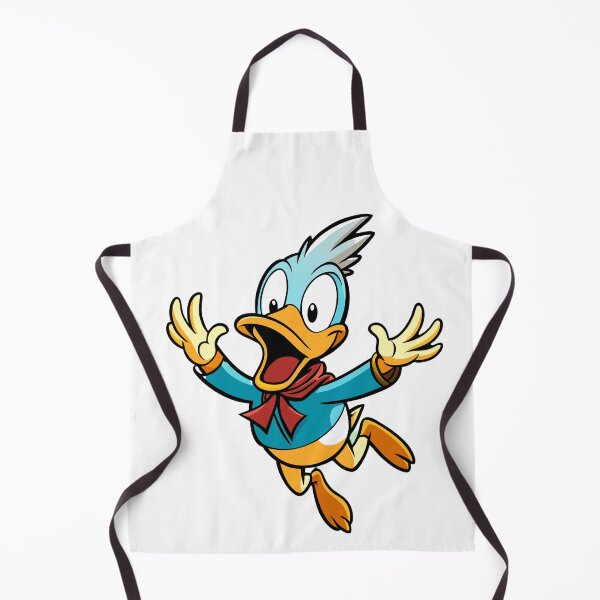 Item preview, Whimsical Scared Duck Taking Flight Cartoon designed and sold by iwcus.