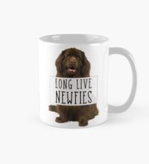 Long Live Newfies - With Sign Classic Mug