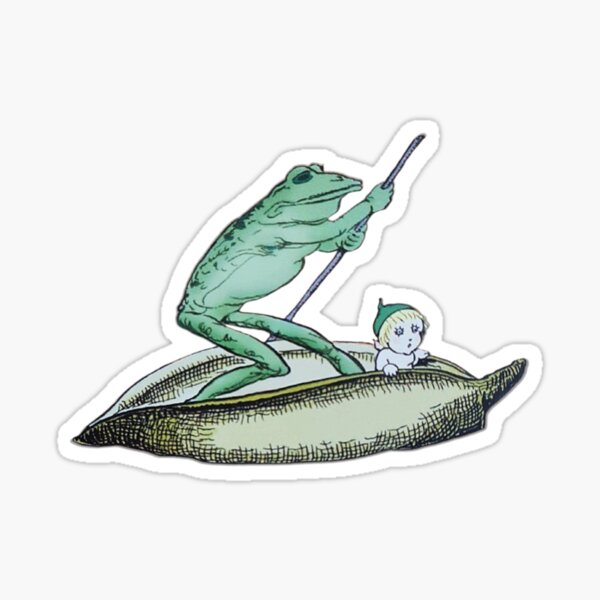 Item preview, Gumnut Baby Frog Boat designed and sold by Ari C.