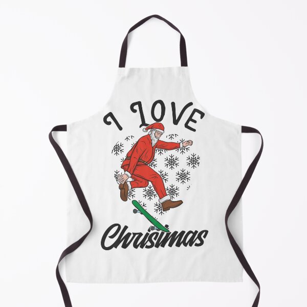 Item preview, Santa Skateboarding with Christmas Spirit Design designed and sold by Design Etstore.