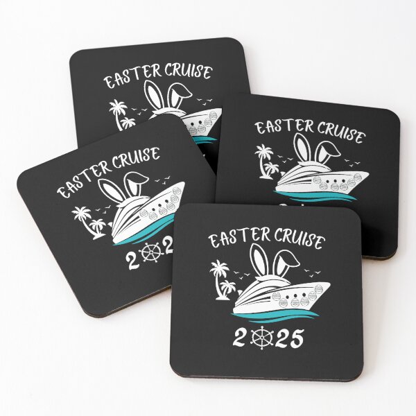 Item preview, Easter Cruise 2025 Easter Eggs Hunt Cruise Ship Bunny designed and sold by savecloth.