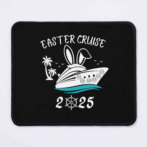 Item preview, Easter Cruise 2025 Easter Eggs Hunt Cruise Ship Bunny designed and sold by savecloth.