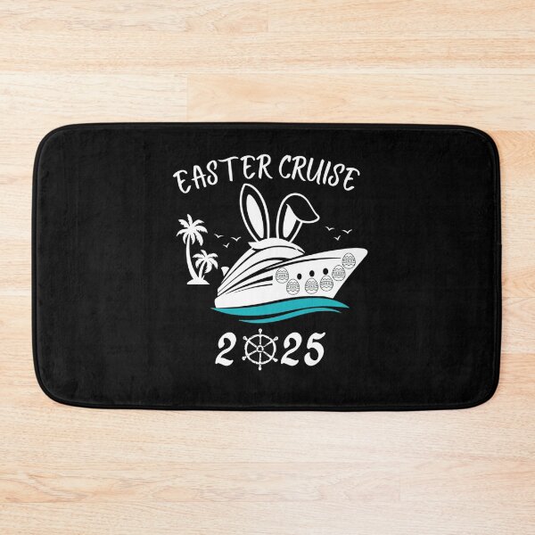 Item preview, Easter Cruise 2025 Easter Eggs Hunt Cruise Ship Bunny designed and sold by savecloth.