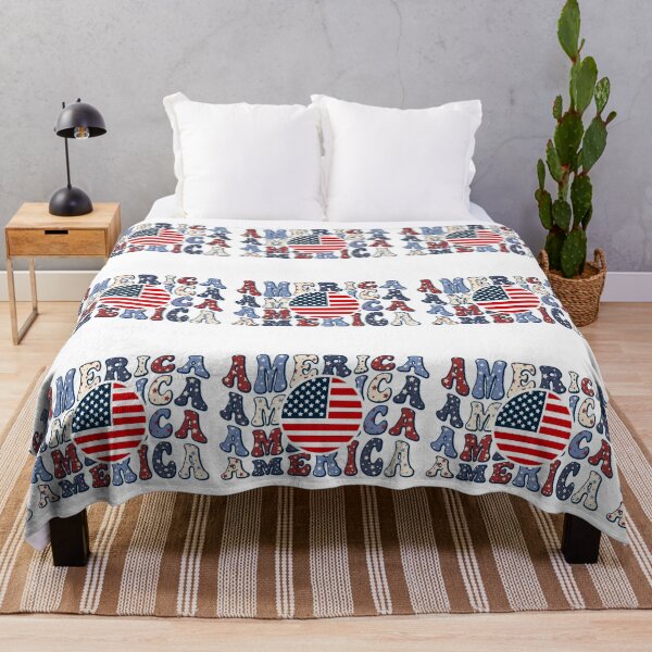 Item preview, America flag, Retro America designed and sold by dinartanddesign.
