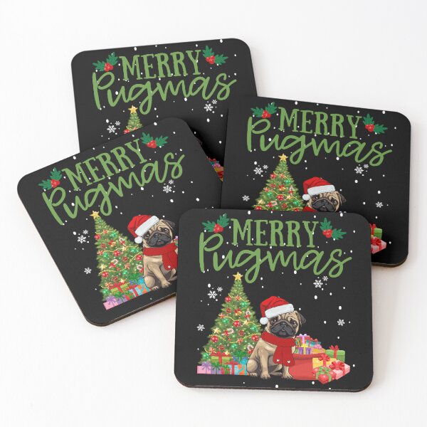 Item preview, Merry Pugmas Funny Christmas Pug Lovers designed and sold by thebest-2studio.