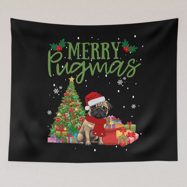 Item preview, Merry Pugmas Funny Christmas Pug Lovers designed and sold by thebest-2studio.
