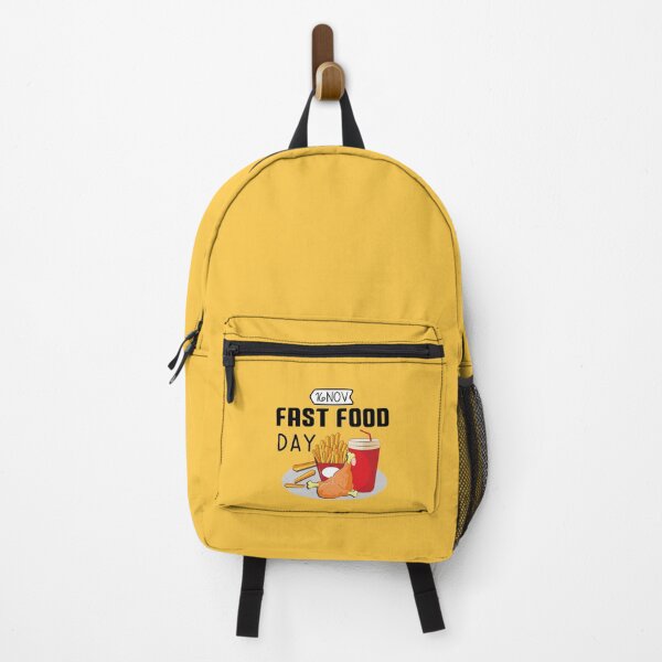 Item preview, 16 November Fast Food Day - Wacky Holidays designed and sold by ChemicalXShop.