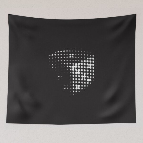 Item preview, Dice White Halftone Effect designed and sold by trepiu.