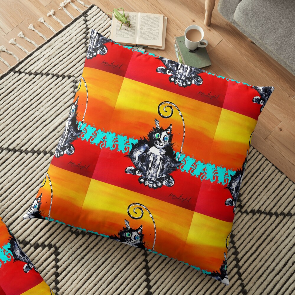 TomCat TipToe Floor Pillow