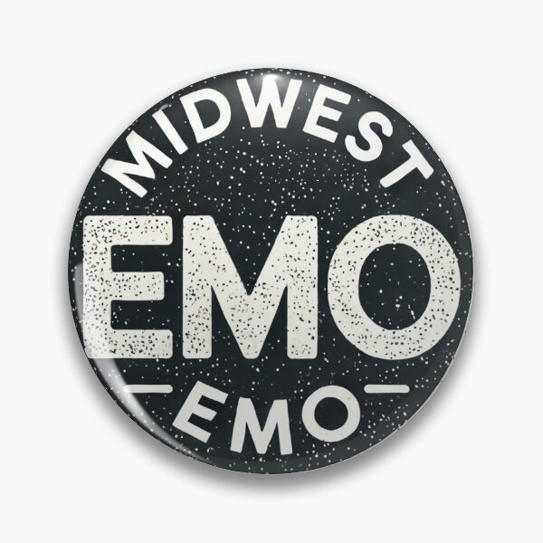 Aperçu de l'œuvre Autocollant et aimant Midwest EMO Circle Design créée et vendue par MindFulStudios.