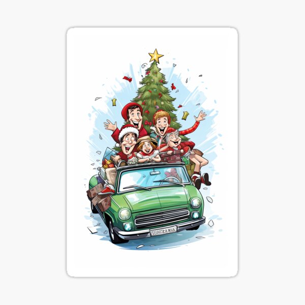 Item preview, Christmas Magic Captured in Vibrant Illustrations designed and sold by Piotrek0001.
