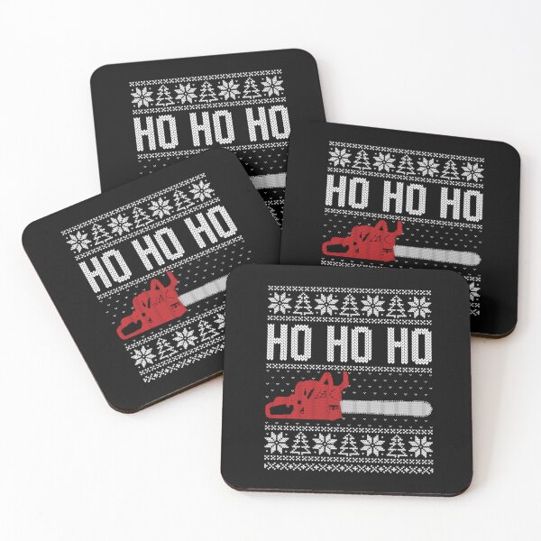 Item preview, Chainsaw christmas ho ho ho, funny lumberjack, logger xmas designed and sold by savecloth.