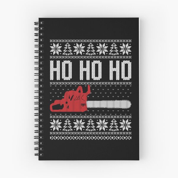 Item preview, Chainsaw christmas ho ho ho, funny lumberjack, logger xmas designed and sold by savecloth.