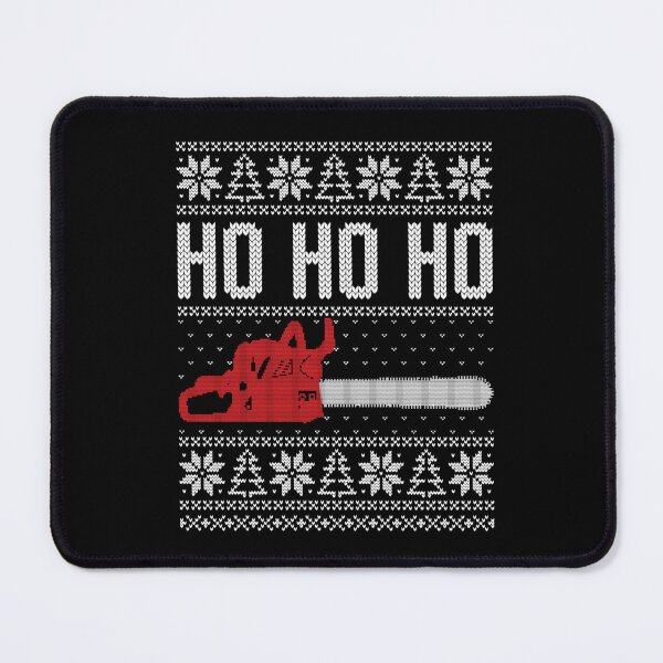 Item preview, Chainsaw christmas ho ho ho, funny lumberjack, logger xmas designed and sold by savecloth.