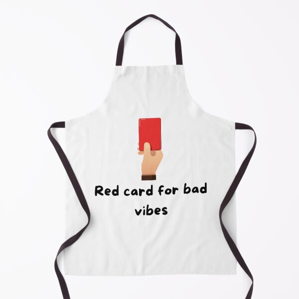 Item preview, Red Card for Bad Vibes designed and sold by VasInd.
