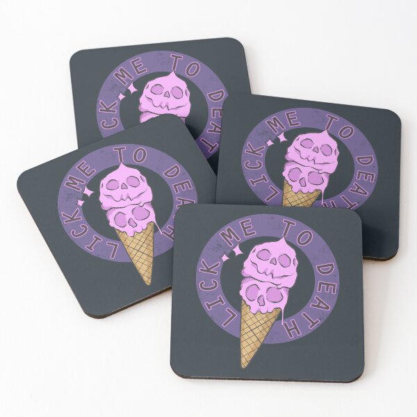 Item preview, Skull Strawberry Ice Cream, Lick me to Death designed and sold by FlashCraft Design.