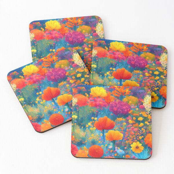 Item preview, Beautiful Colorful Flowers Created by Deep Learning Imaginations Journal designed and sold by Jasava Shop.
