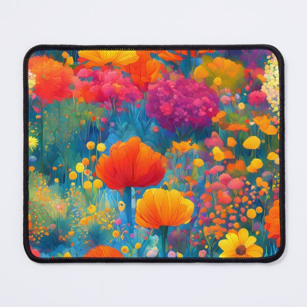 Item preview, Beautiful Colorful Flowers Created by Deep Learning Imaginations Journal designed and sold by Jasava Shop.