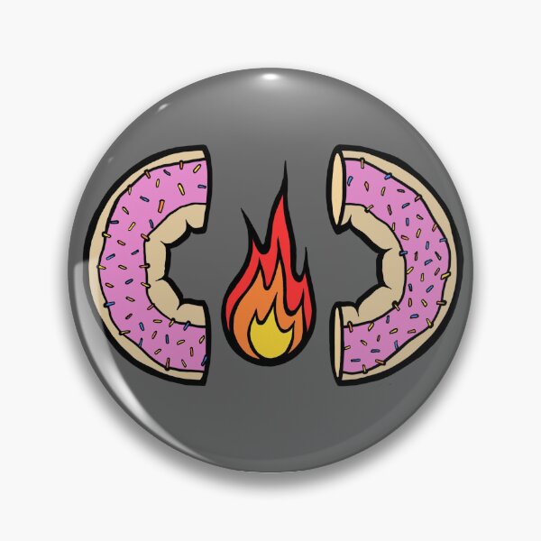 Item preview, Fire Donut designed and sold by Unic0rnHead.