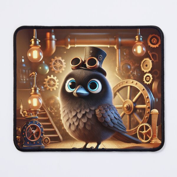 Item preview, Steampunk Jackdaw designed and sold by Sillytoe.