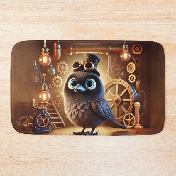 Item preview, Steampunk Jackdaw designed and sold by Sillytoe.