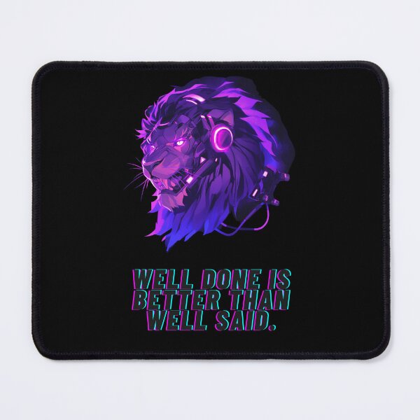 Item preview, Well done is better than well said quote designed and sold by SMARTKIT  DESIGNAGENCY.