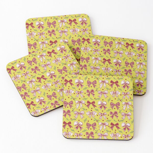 Item preview, Vintage Festive Bows Pattern designed and sold by MindFulStudios.