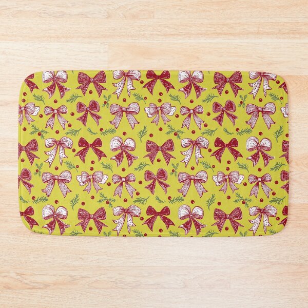 Item preview, Vintage Festive Bows Pattern designed and sold by MindFulStudios.