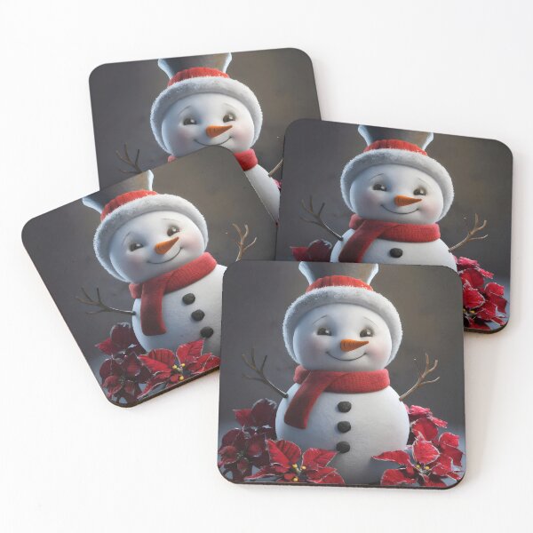 Item preview, Christmas snowman. designed and sold by MyHappyArtShop.