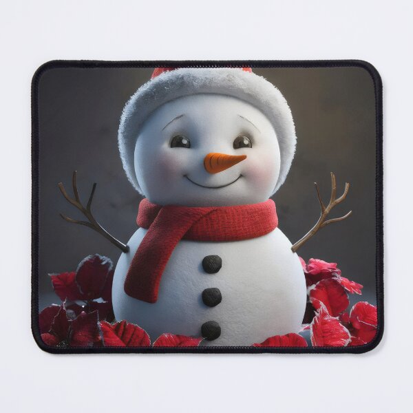 Item preview, Christmas snowman. designed and sold by MyHappyArtShop.