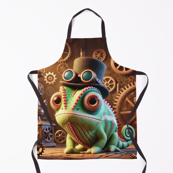 Item preview, Steampunk Jackson’s Chameleon designed and sold by Sillytoe.