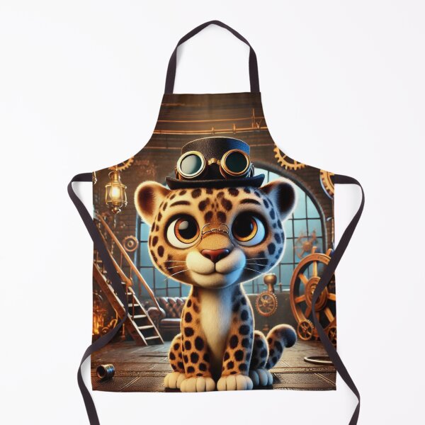 Item preview, Steampunk Jaguar designed and sold by Sillytoe.