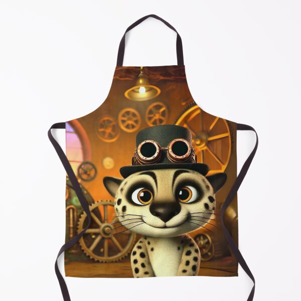 Item preview, Steampunk Jaguarundi Cat designed and sold by Sillytoe.