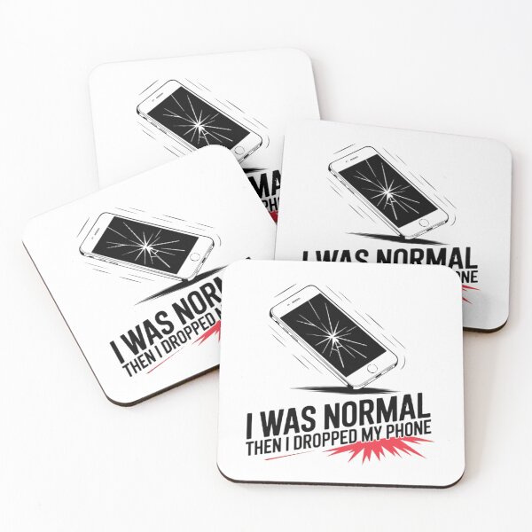 Item preview, I was normal, then i dropped my phone designed and sold by BugiDesignArt.