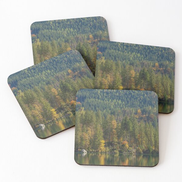 Item preview, Hintersee with forest in autumn, Ramsau designed and sold by Torsten  Krüger.