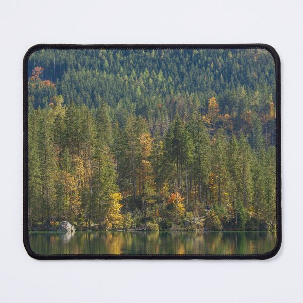 Item preview, Hintersee with forest in autumn, Ramsau designed and sold by Torsten Krüger.