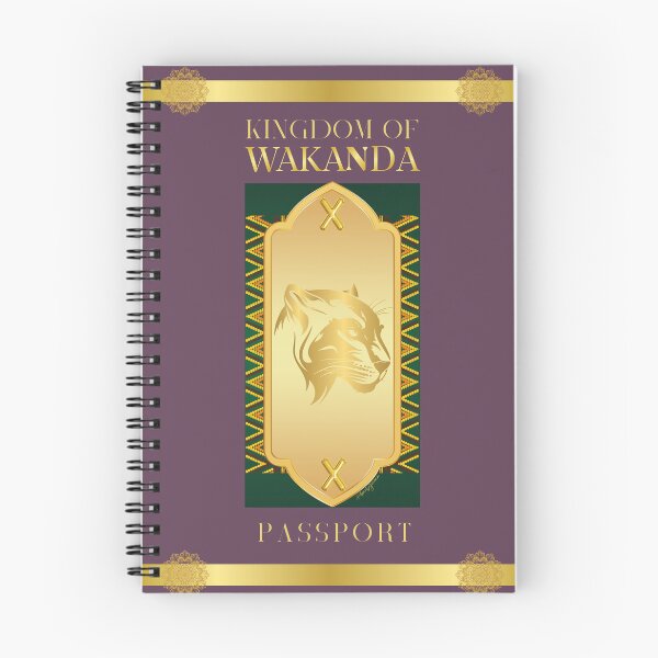 Item preview, Wakanda Passport designed and sold by donebyreena.