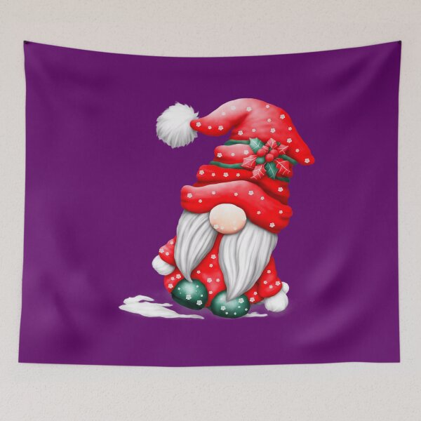Item preview, Cute Red Santa Christmas Gnome designed and sold by ShreecreatE.
