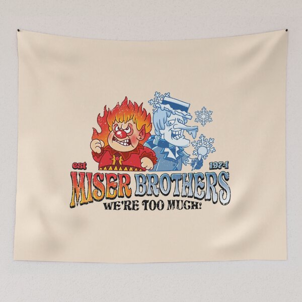 Item preview, Miser Brothers We're Too Much A Miser Brothers Christmas  designed and sold by RetroPandora.