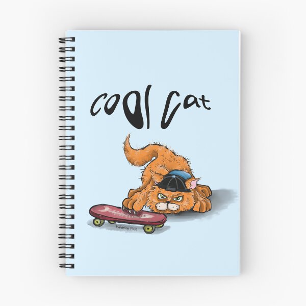 Item preview, Cool cat designed and sold by Whimsy Pose Illustrations.