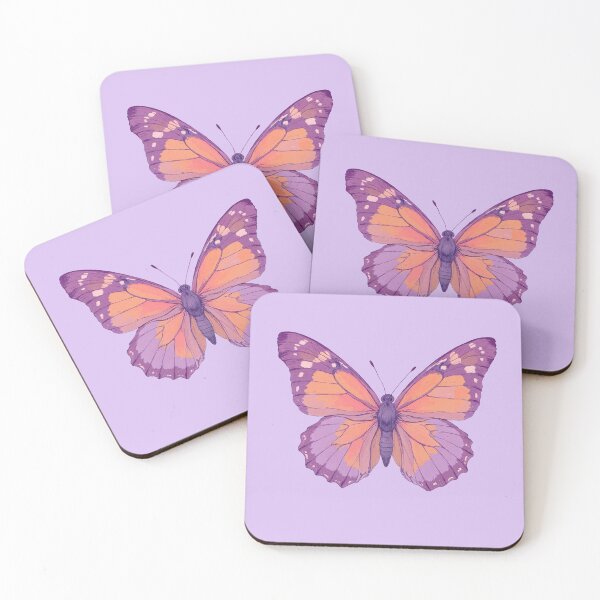 Item preview, Vibrant Wings A Lavender Dreamscape designed and sold by MadeByHaresShop.