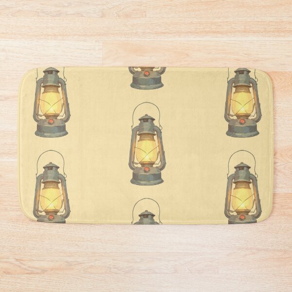 Item preview, Glowing Campfire Lantern  Comic Style Illustration designed and sold by MadeByHaresShop.