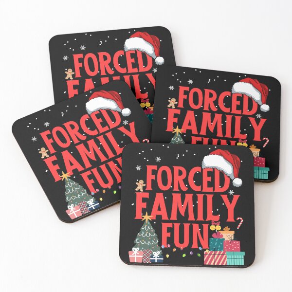 Item preview, Forced Family Fun Funny Christmas designed and sold by thebest-2studio.