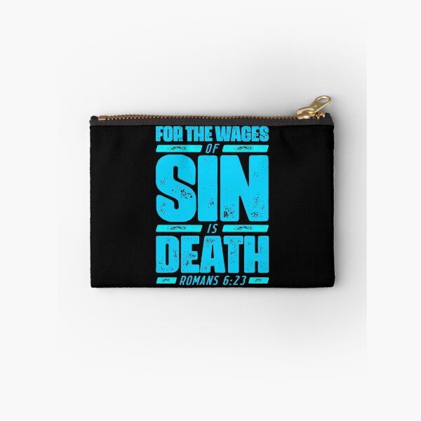 Item preview, Romans 6:23 For The Wages Of Sin Is Death designed and sold by plushism.