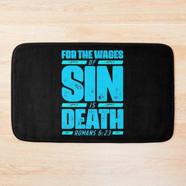 Item preview, Romans 6:23 For The Wages Of Sin Is Death designed and sold by plushism.