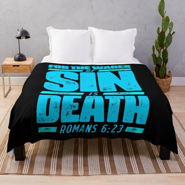 Item preview, Romans 6:23 For The Wages Of Sin Is Death designed and sold by plushism.